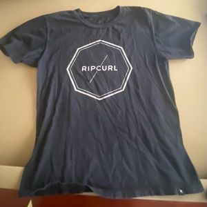 Boys RIP CURL Short Sleeve T-Shirt Size the LARGE